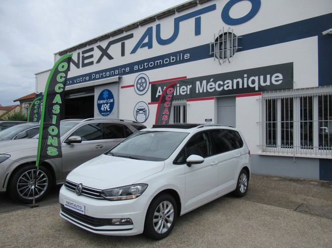 Cliquer pour voir la photo suivante Volkswagen Touran 7 PLACES 1.2 TSI 110CH BLUEMOTION TECHNO Blanc de 2016