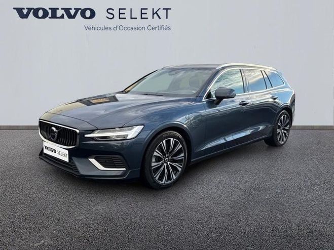 Volvo V60 T6 AWD 253 145ch Ultra Style Chrome Gear Bleu Denim M�tallis� de 2025