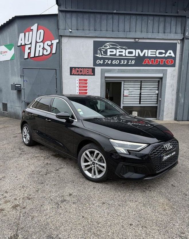 Audi A3 30tdi 116 business line s tronic 1ere ma Noir de 2022