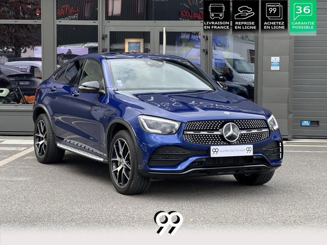 Mercedes GLC Coup� 300 e   Hybrid EQ Power - BVA 9G-T BLEU BRILLANT M�TALLIS�E de 2021