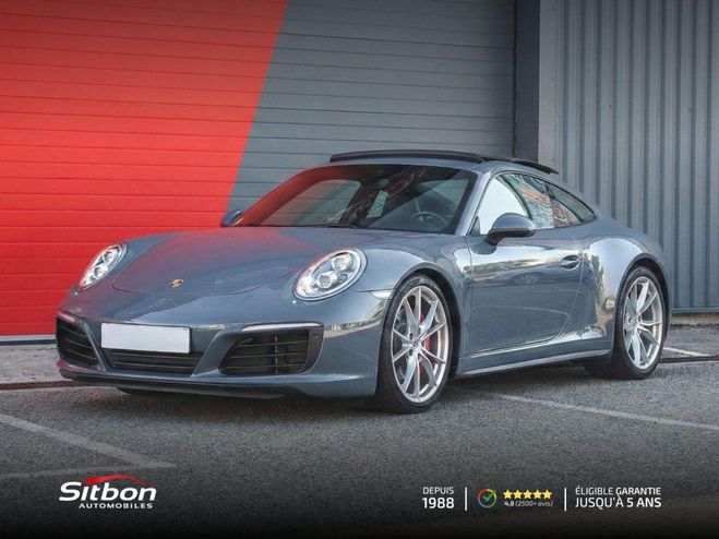 Porsche 911 991 Phase 2 Carrera 4S Coupe 3.0 420 PDK Bleu Graphite de 2016