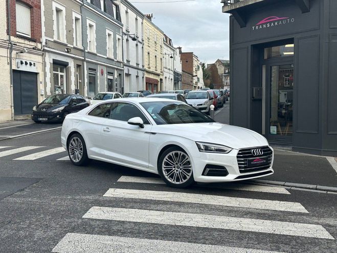 Cliquer pour voir la photo suivante Audi A5 2.0 TFSI 190 S tronic 7 Design Luxe / GP Blanc de 2017