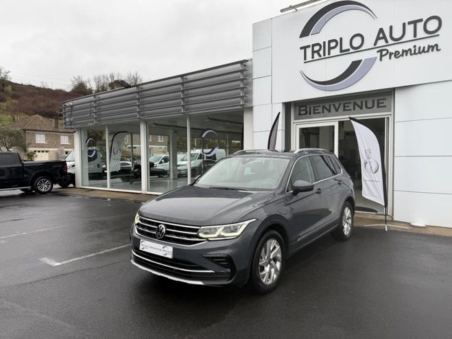 Volkswagen Tiguan 1.4 eHybrid - 245 - BV DSG6 Elegance GPS GRIS CLAIR de 2021