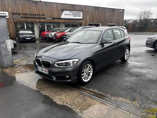 BMW Serie 1 116d F20 LCI Lounge Gps   Clim   Radar A GRIS FONCE de 2015