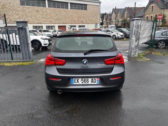 BMW Serie 1 116d F20 LCI Lounge Gps   Clim   Radar A GRIS FONCE de 2015