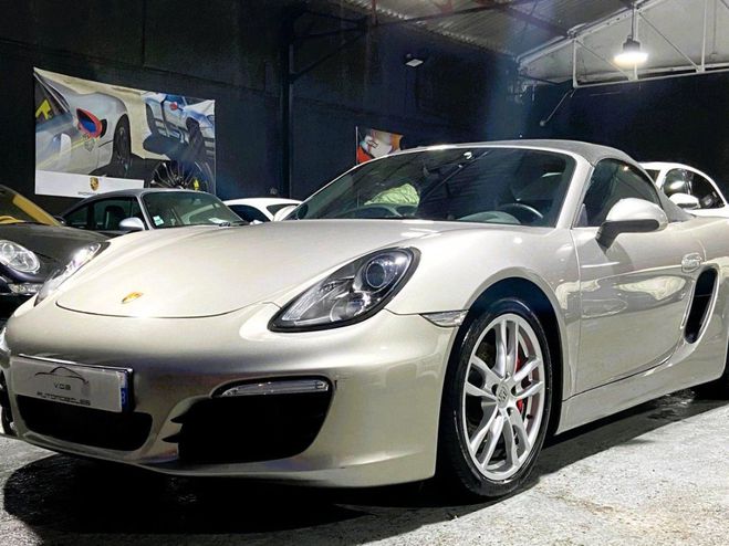 Porsche Boxster 981 3.4 315CV PDK/ PASM / CHRONO /48100  GRIS PLATINE de 2012