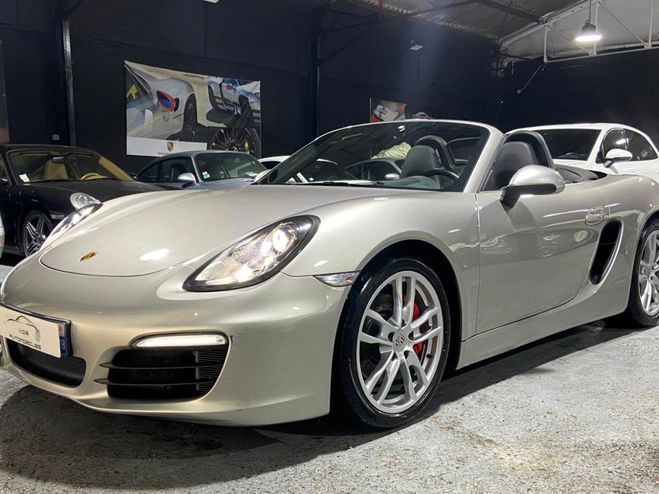 Porsche Boxster 981 3.4 315CV PDK/ PASM / CHRONO /48100  GRIS PLATINE de 2012