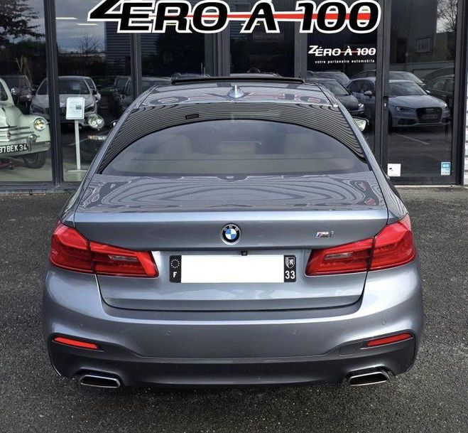 BMW Serie 5 530D G30 Pack M Sport 3.0 265 ch BVA8 Fu Gris de 2018