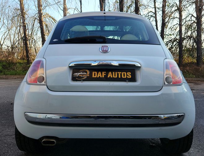 Fiat 500 1.3 jtd 16V 75 cv bleu ciel de 2008