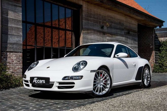 Porsche 911 997 CARRERA 4S COUP� MANUAL SPORT CHRONO Blanc de 
