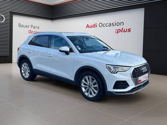 Audi Q3 35 TFSI 150 ch S tronic 7 Design Glacier White Metallic de 2022