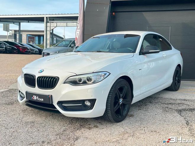 BMW Serie 2 218D 143 COUPE 2.0D ZF8 SPORT - Navigati Blanc de 2014
