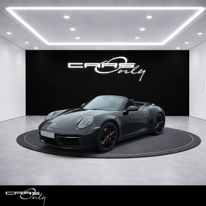 Porsche 911 Cabriolet Noire de 2019