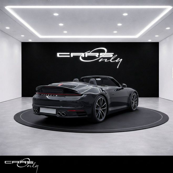 Porsche 911 Cabriolet Noire de 2019