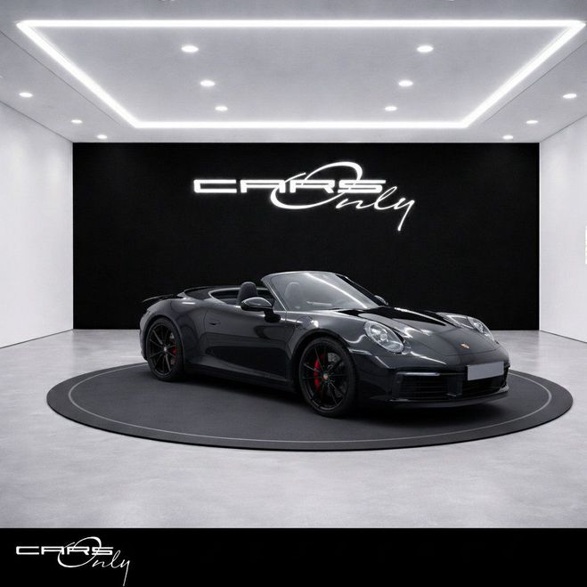 Porsche 911 Cabriolet Noire de 2019