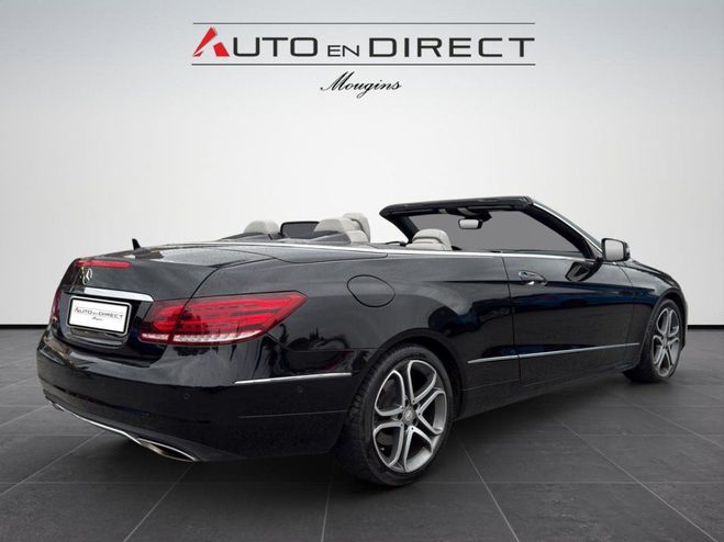 Mercedes Classe E Cabriolet 250 CDI FAP - BVA 7G-Tronic Pl NOIR de 2014