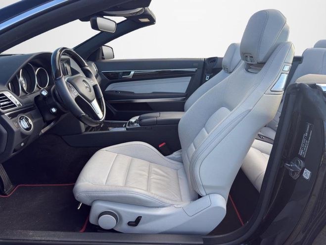 Mercedes Classe E Cabriolet 250 CDI FAP - BVA 7G-Tronic Pl NOIR de 2014