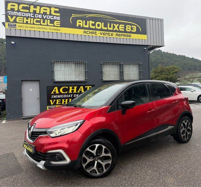 Renault Captur 0.9 tce 90 cv garantie 1AN Rouge de 2019