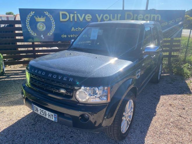 Land rover Discovery IV SDV6 245 DPF HSE 7PL reprise echange Noir de 2011