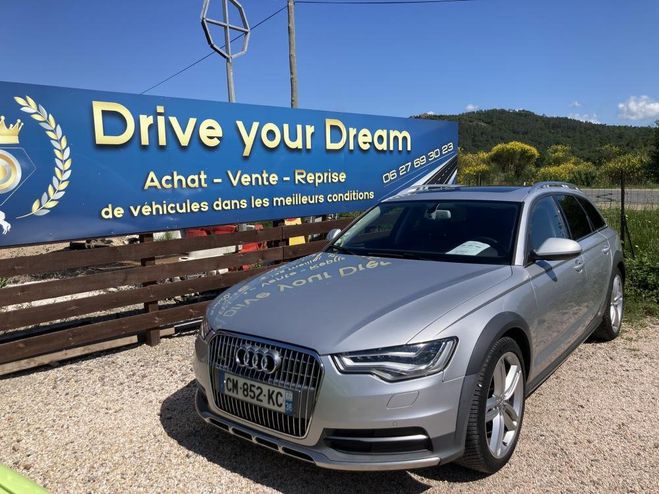 Audi A6 Allroad 3.0 v6 bitdi 313 ch QUATTRO Reprise echa Gris Clair de 2013