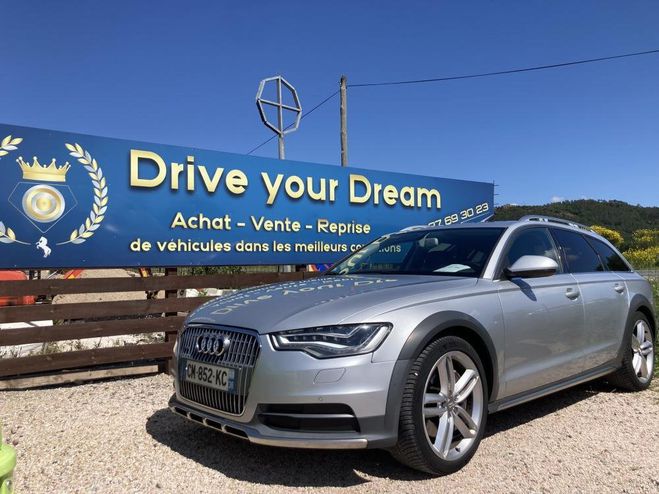 Audi A6 Allroad 3.0 v6 bitdi 313 ch QUATTRO Reprise echa Gris Clair de 2013