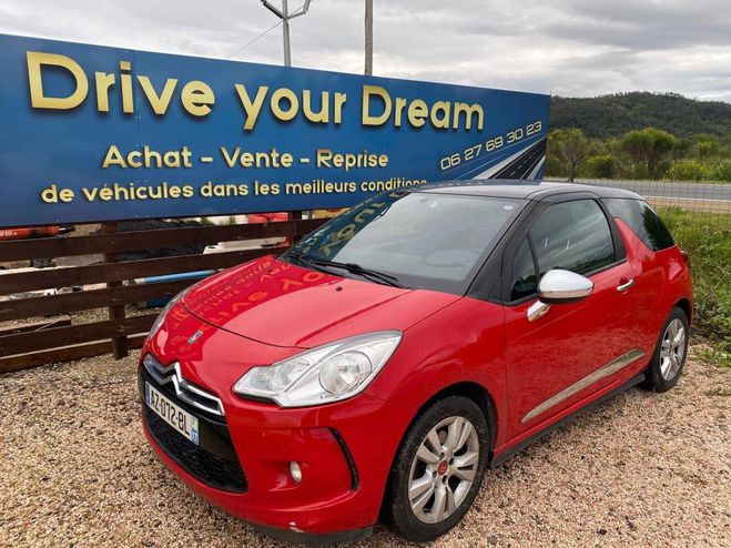 Citroen DS3 1.6 VTI 120 cv 70000 km Rouge de 2010