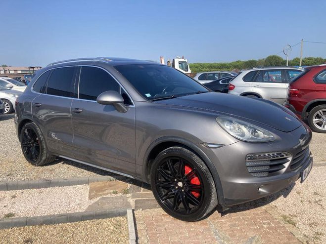 Porsche Cayenne II 4.8 V8 400 S Grise Fonc� de 2011