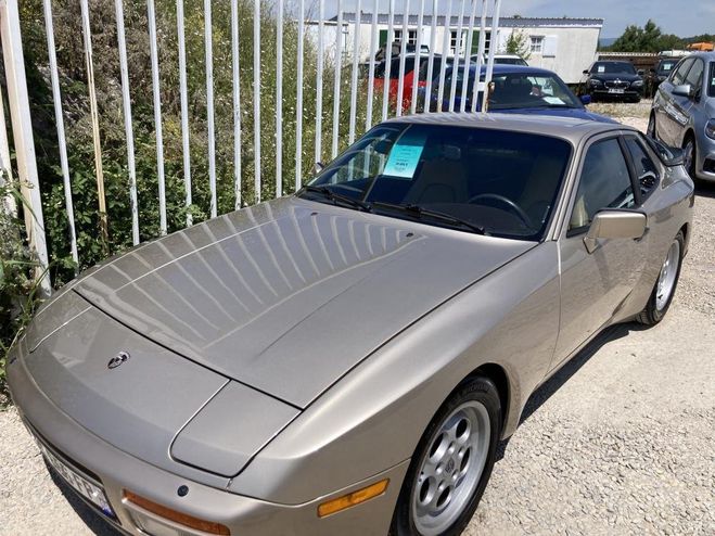 Porsche 944 turbo targa Carnet d'origine facture dep Marron de 1986