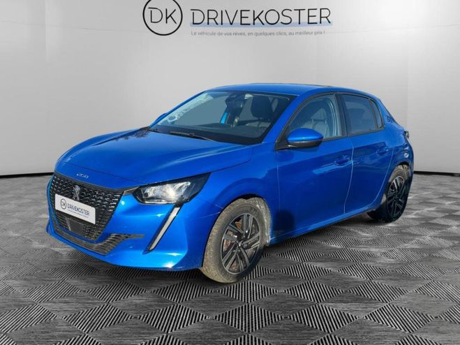 Peugeot 208 II 1.5 BlueHDi 100 cv Allure *TVA R�cup� BLEU CLAIR de 2021