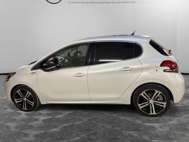 Peugeot 208 1.6 bluehdi 100cv gt line BLANC de 2016