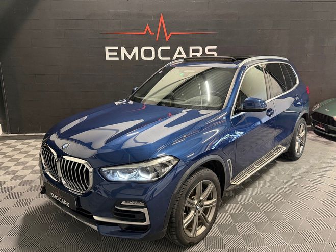 BMW X5 G05 XDRIVE 45E 394ch BVA8 XLINE SUIVI Bleu de 2020
