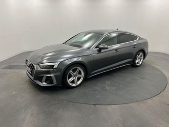  Voir d&eacute;tails -Audi A5 Sportback 35 TFSI 150 S tronic 7 S line &agrave; Quimper (29)