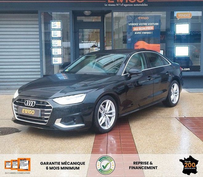 Audi A4 2.0 30 tdi 135ch mhev avus s-tronic cuir Noir de 2019