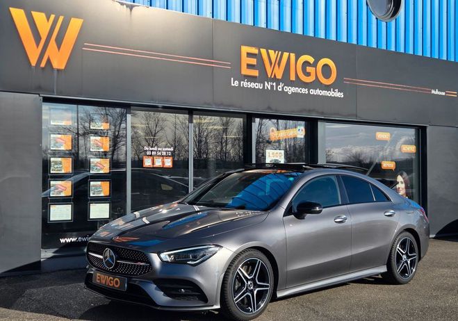 Mercedes Classe CLA Classe coupe 2.0 250 225 ch amg line 4ma Gris de 2019