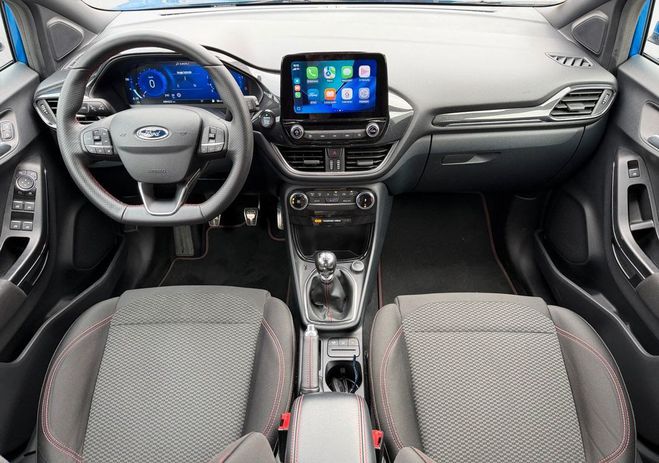 Ford Puma 1.0 ecoboost 125 hybrid mhev st line cha Bleu de 2020