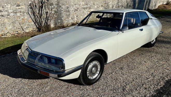 Citroen SM 1971 Blanche de 1971