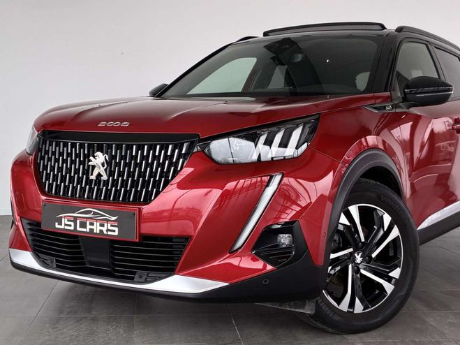 Peugeot 2008 1.5HDi GT-1ERPRO-GPS-T.O-CARPLAY-CUIR-CA Rouge M�tallis� de 