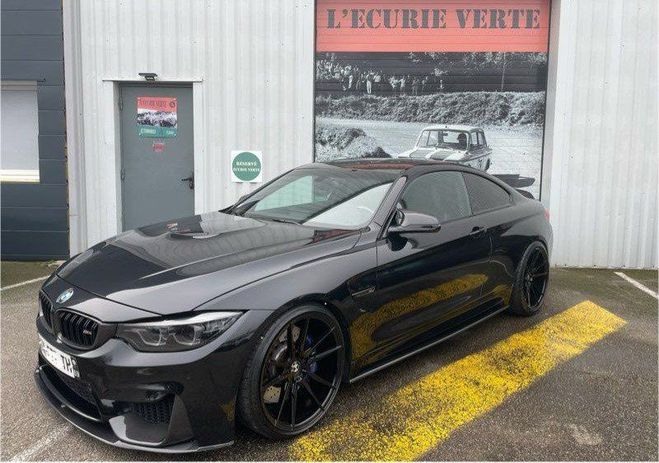 BMW M4 comp�tition bo�te m�canique 6 suivi excl Noir de 2018