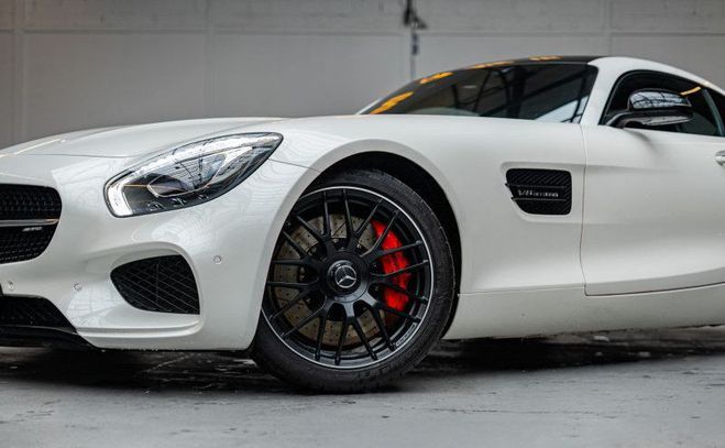 Mercedes Amg GT S Blanc de 2015