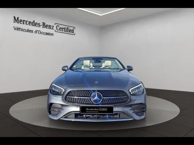 Mercedes Classe E Cabriolet 220 d 194ch AMG Line 9G-Tronic Noir Obsidienne M�tallis� de 2022