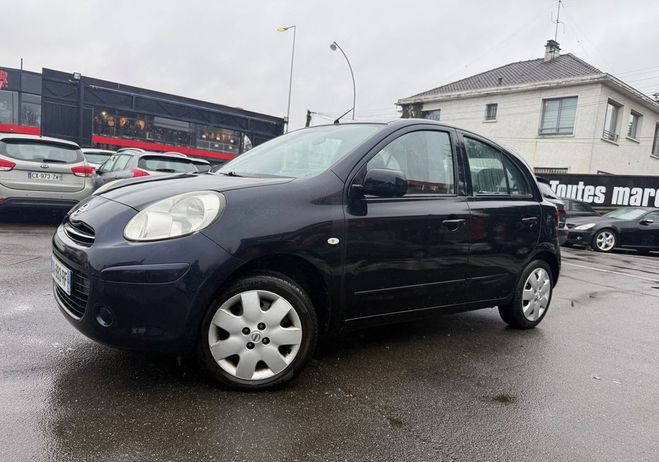 Nissan Micra 1.2 80CH ACENTA Noir de 2012