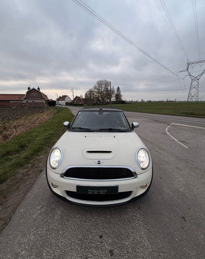 Mini One Cooper S Cabriolet 184Chv Phase 2 Blanc de 2010