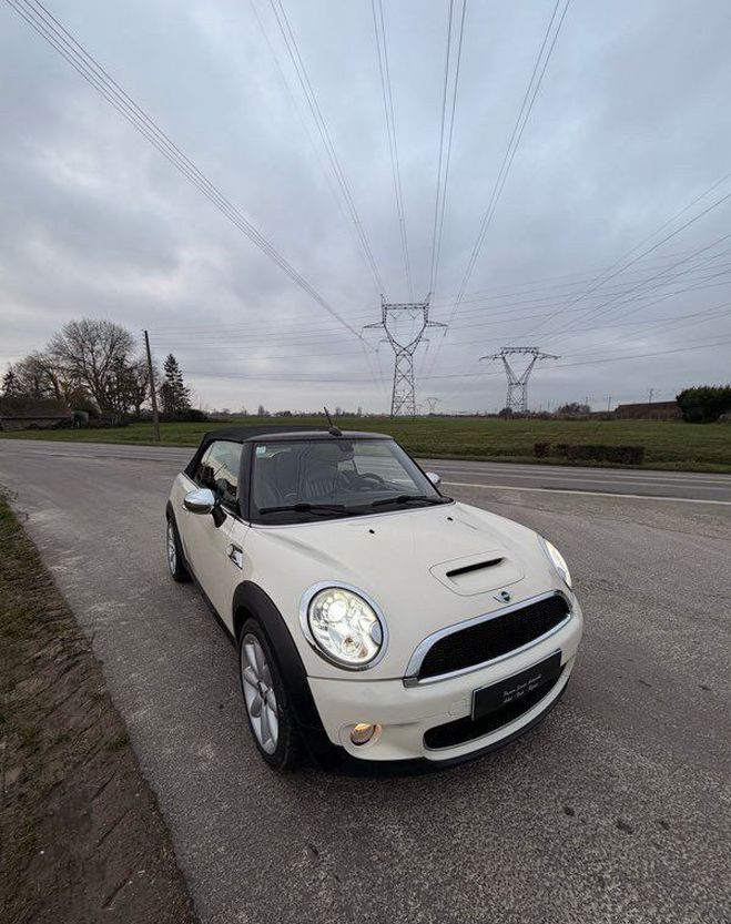 Mini One Cooper S Cabriolet 184Chv Phase 2 Blanc de 2010