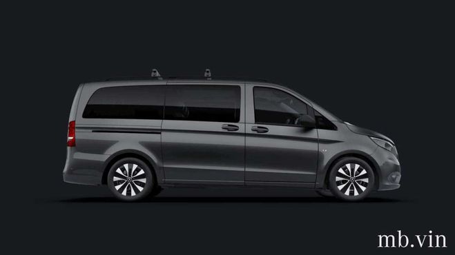 Mercedes Vito 116d Tourer Pro Aut 7pl of Dubbel Cabine Gris Grafietgrijs de 