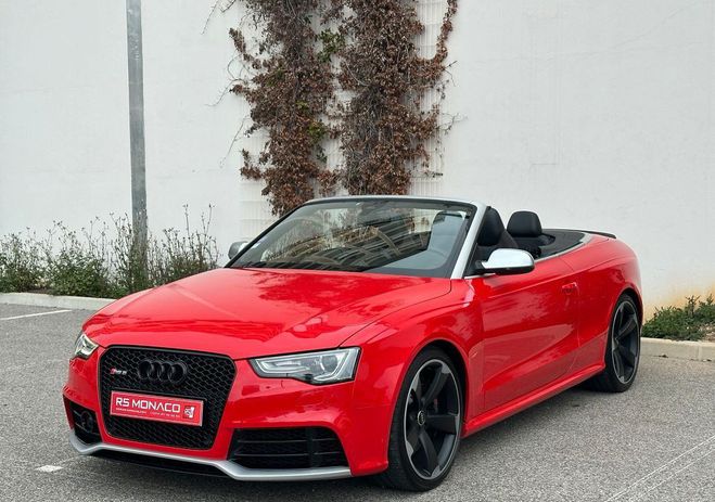 Audi RS5 (2) cabriolet 4.2 v8 fsi 450 quattro s t Rouge de 2015