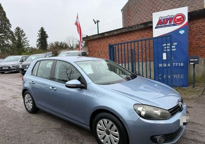Volkswagen Golf Magnifique 6 en 1,6 tdi 105 cv gps Bluet  de 2009