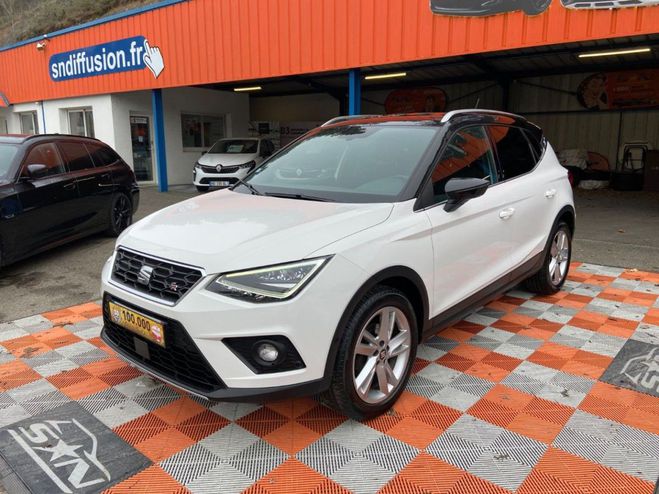 Cliquer pour voir la photo suivante Seat Arona 1.5 TSI 150 FR BV6 FR GPS Caméra Full LE Blanc de 2019