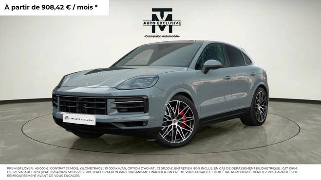 Porsche Cayenne COUPE E-Hybrid 3.0 V6 519 ch S Gris de 2024