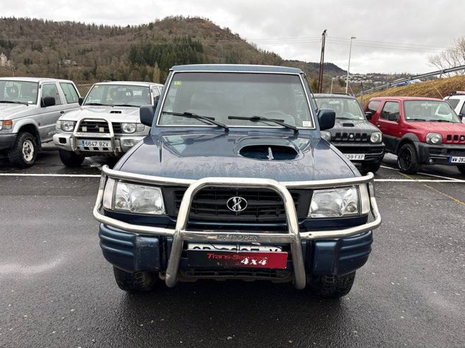 Cliquer pour voir la photo suivante Hyundai Galloper INTERCOOLER TURBO Bleu de 1999