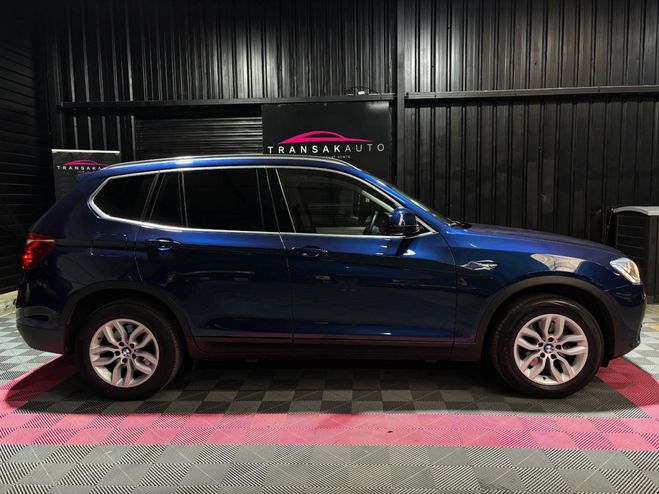 BMW X3 F25 LCI sDrive18d 150ch Executive Suivi  Bleu de 2017